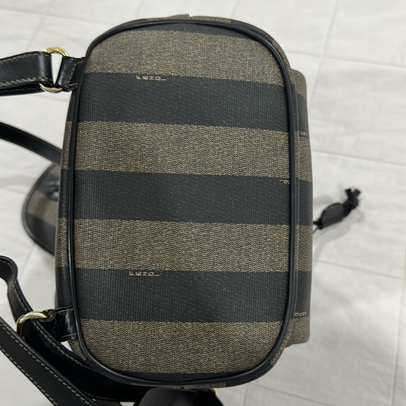 Fendi Pequin Front Pocket Backpack Coated Canvas Mini - Picture 5 of 14